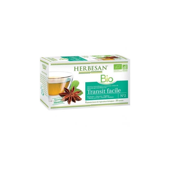 Infusión de hierbas Achicoria Easy Transit Organic 20 sobres