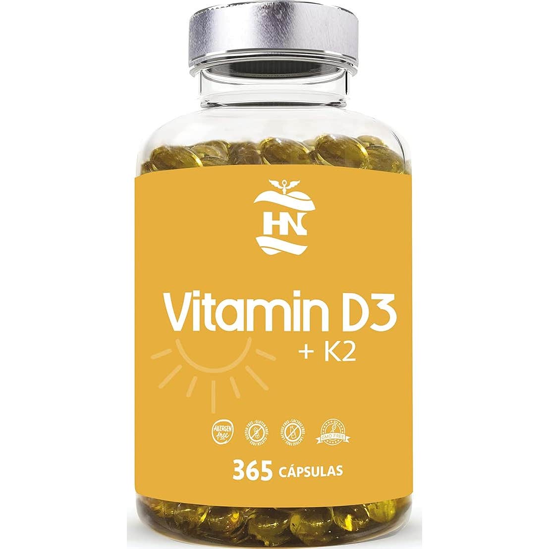 HN Nutrition Vitamina D3 + K2 365caps