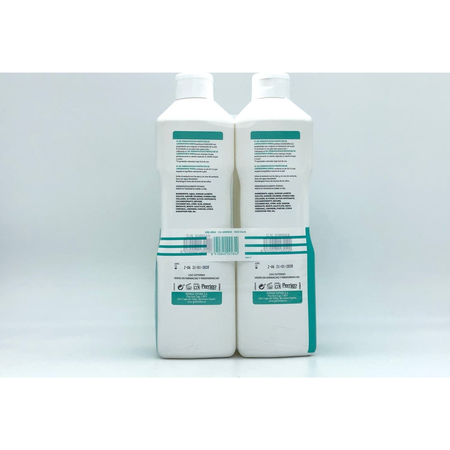 Inibsa Pack Gel Dermatológico 2x1000ml