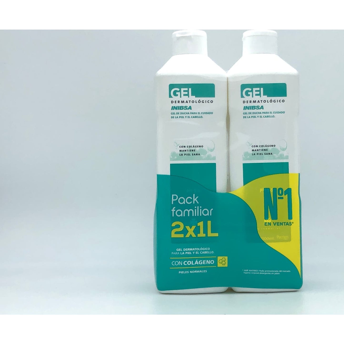 Inibsa Pack Gel Dermatológico 2x1000ml