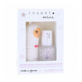 Inuwet Set Vegan Scended Lip Balm & Water Based Nail Polish