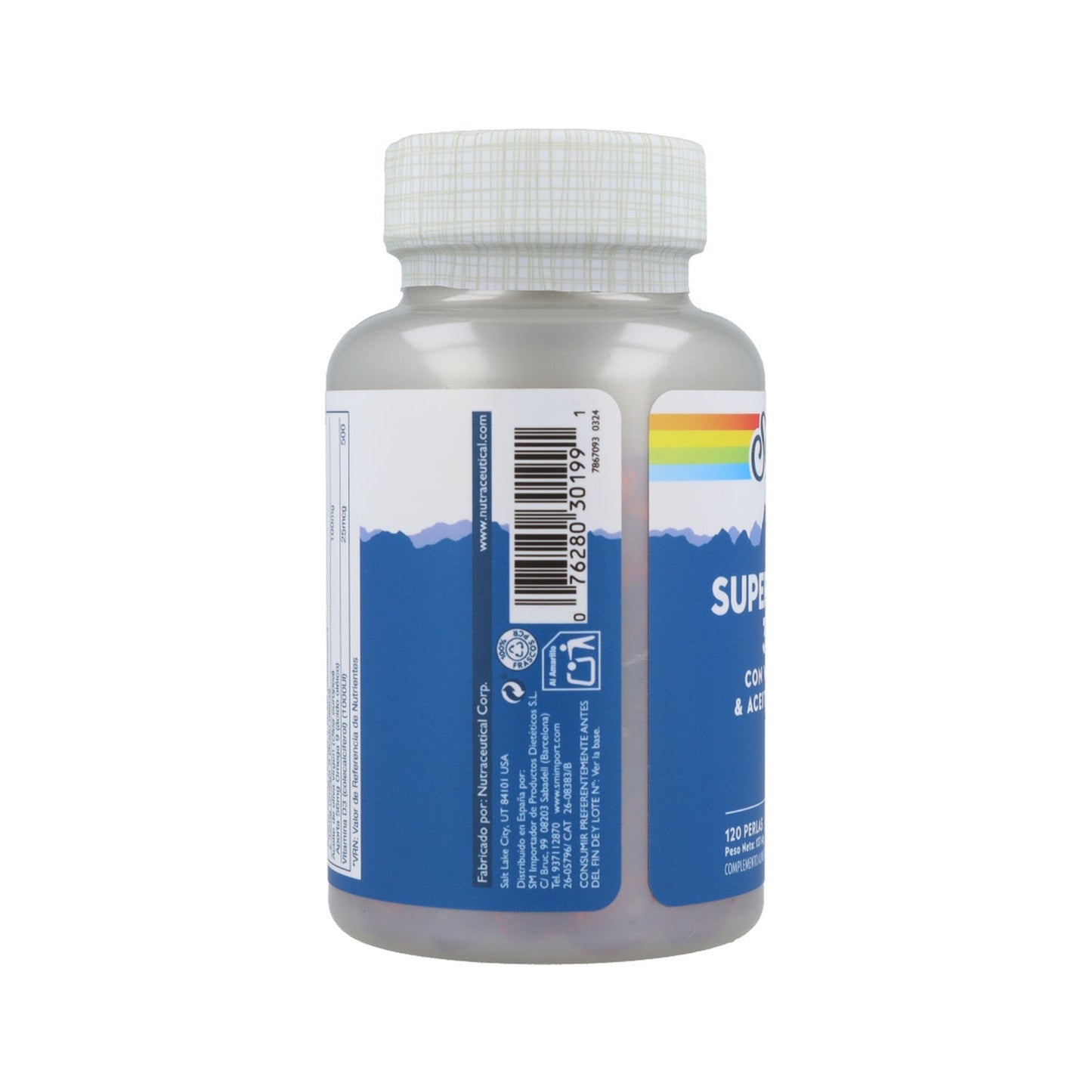 Solaray Super Omega 3-7-9 120 perlas