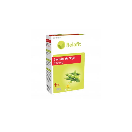 Relafit Lecitina De Soja 540 mg 30 Perlas