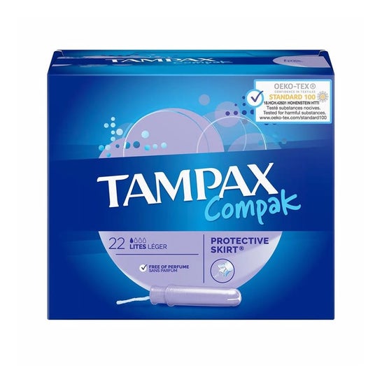 Tampax Compak Lites 22uds.