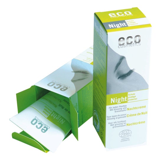 Eco Cosmetics ginseng Créme Visage Nuit 50 ml