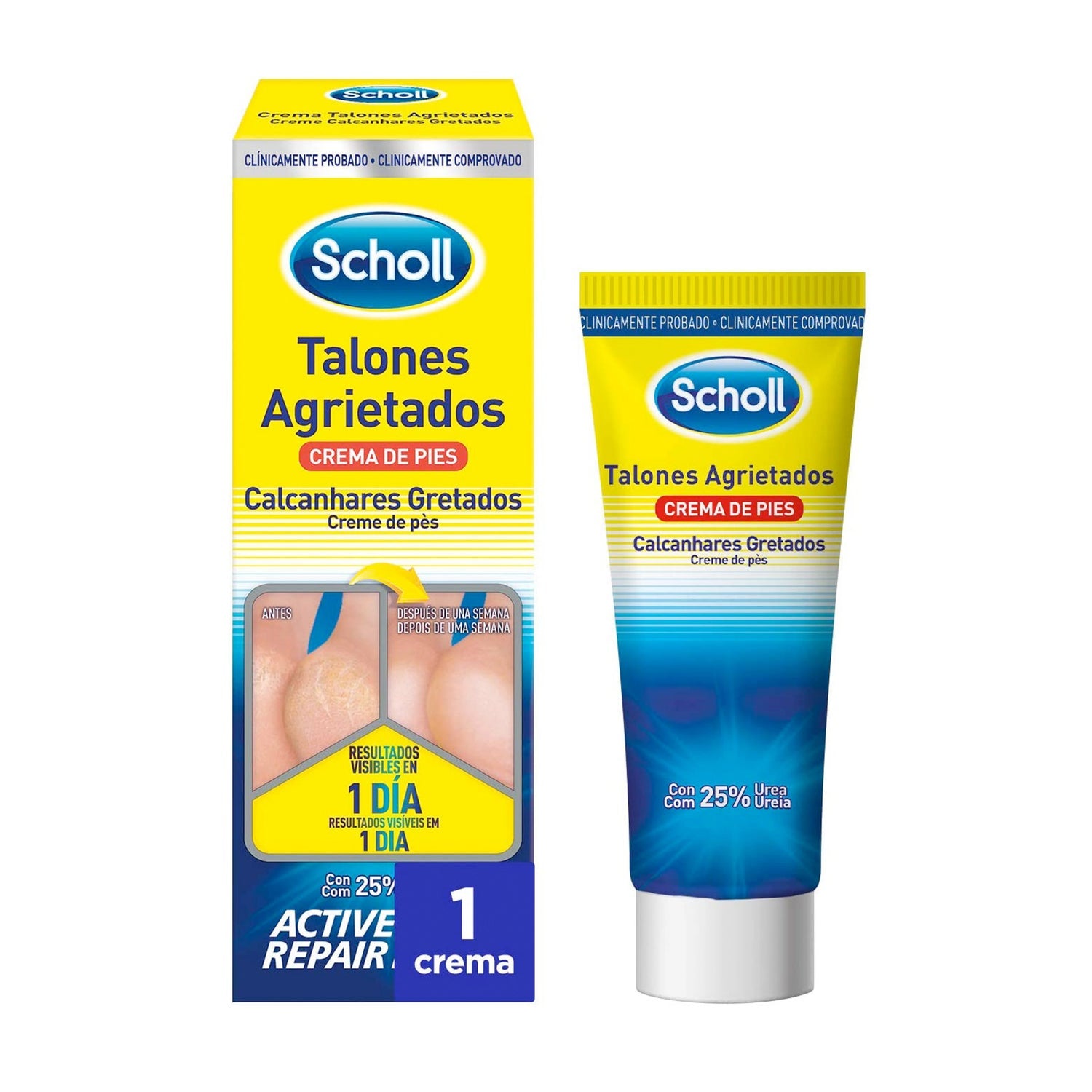 Scholl Crema Talones Agrietados 60ml