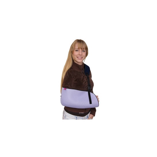 Ubiotex Cabestrillo Transparente Lila Talla M 1ud