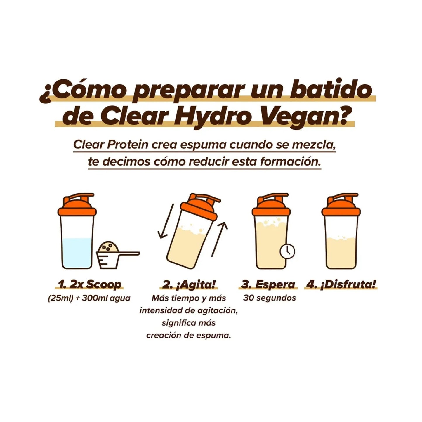 HSN Evoclear Hydro Vegan Mango 500g