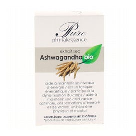 Phytalessence Extrait Sec Ashwagandha Bio 30 caps