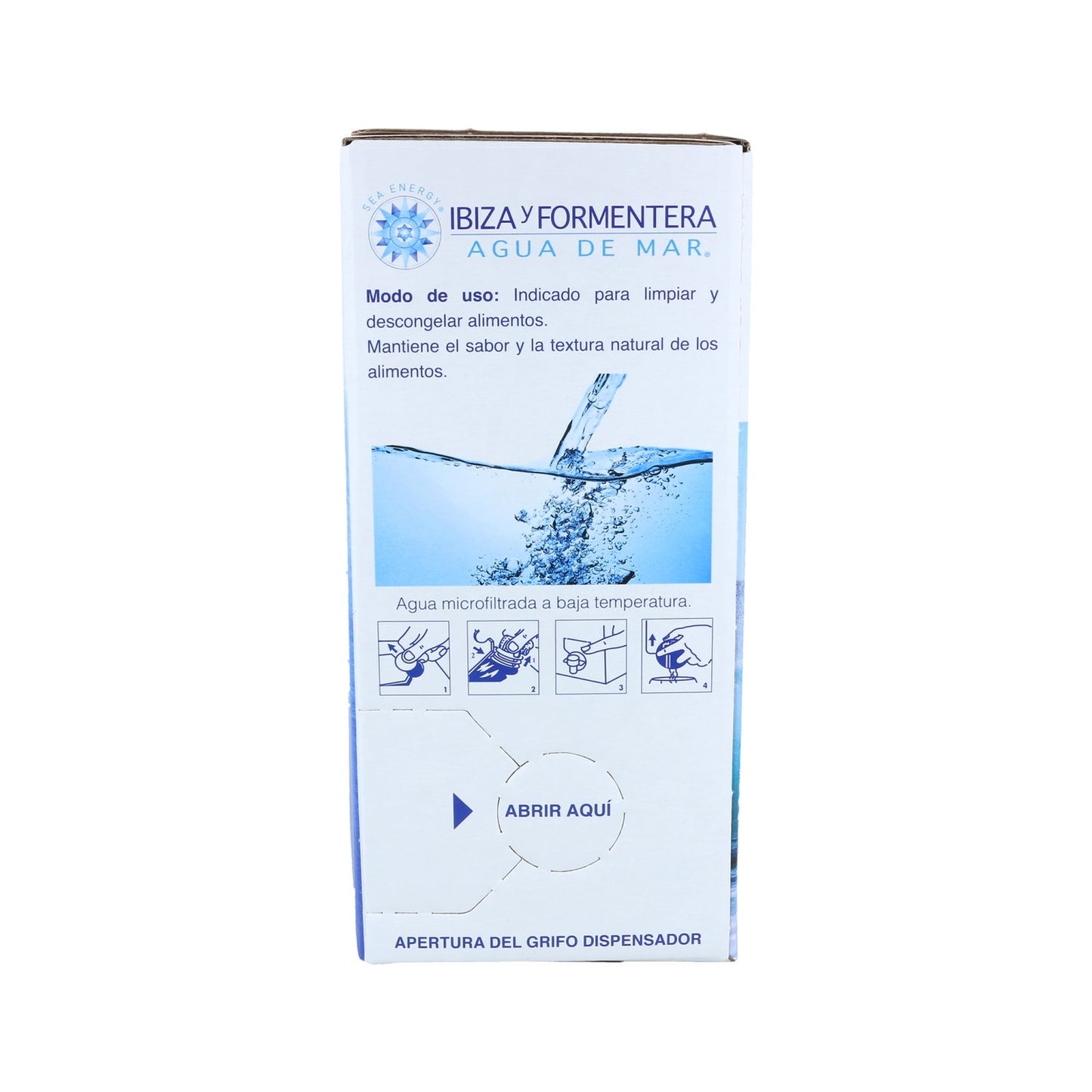 Ibiza y Formentera Agua de Mar Microfiltrada 3L