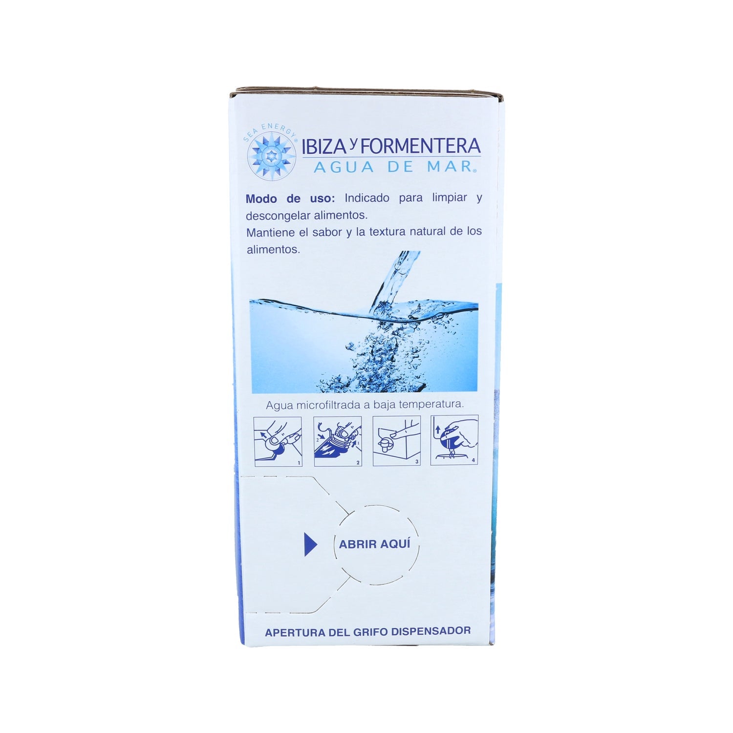 Ibiza y Formentera Agua de Mar Microfiltrada 3L