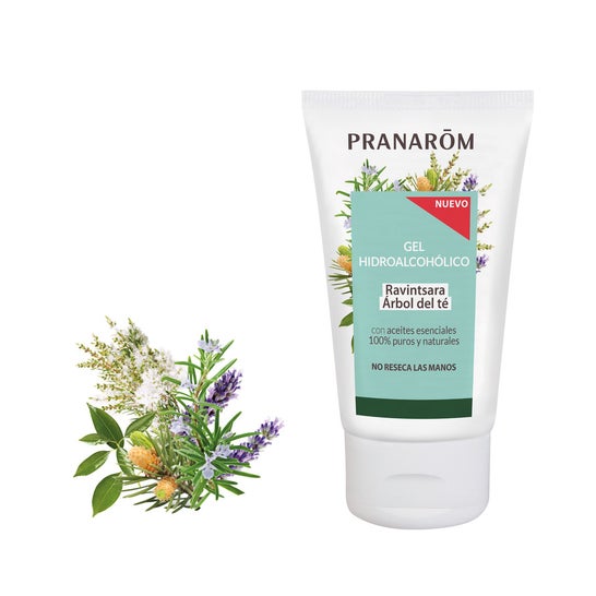 Pranarôm Gel Hidroalcohólico Ravintsara Árbol del Té 50ml