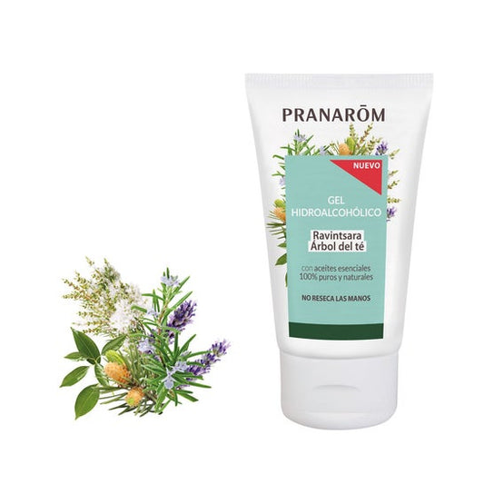 Pranarôm Gel Hidroalcohólico Ravintsara Árbol del Té 50ml