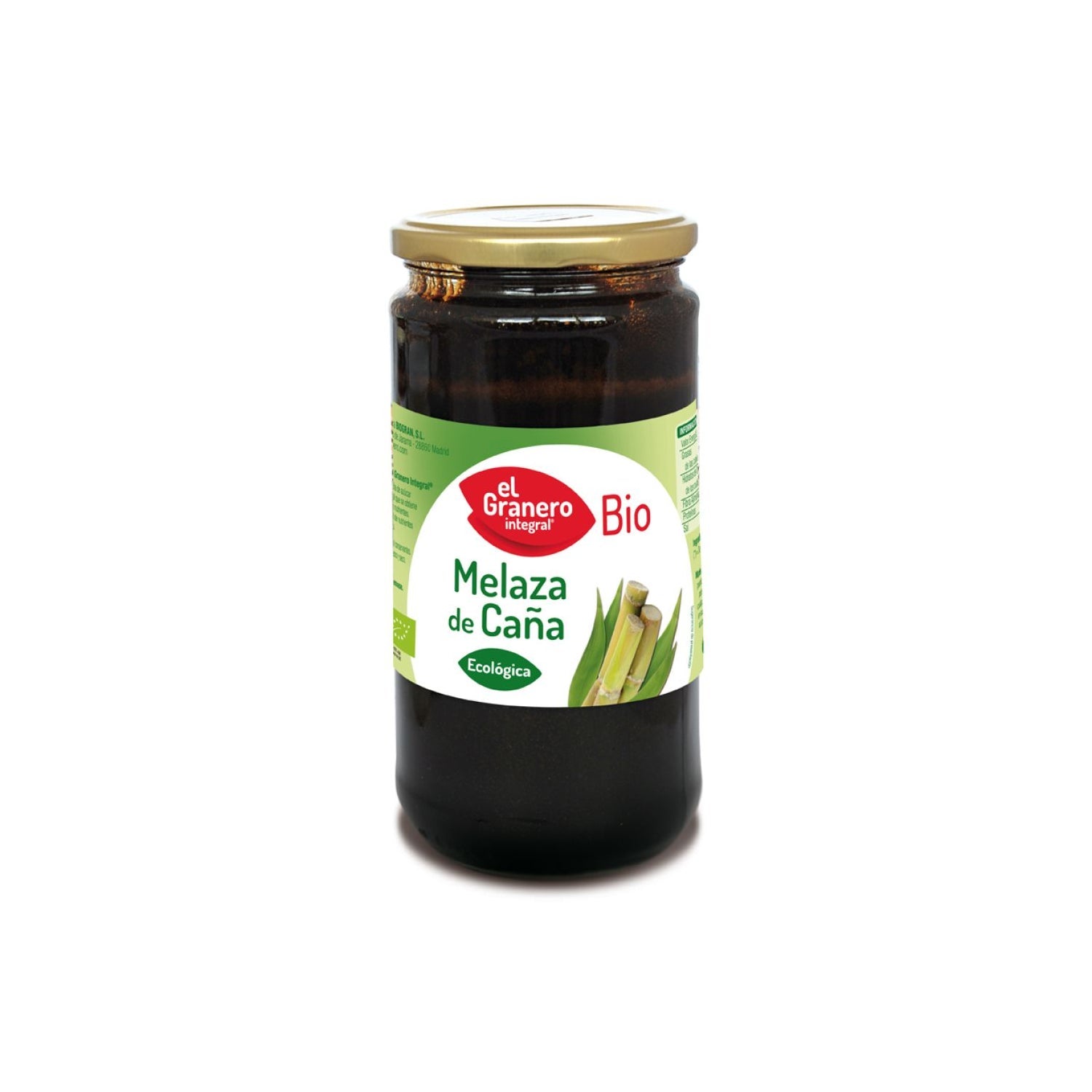 El granero Melaza de Caña Bio 900 g
