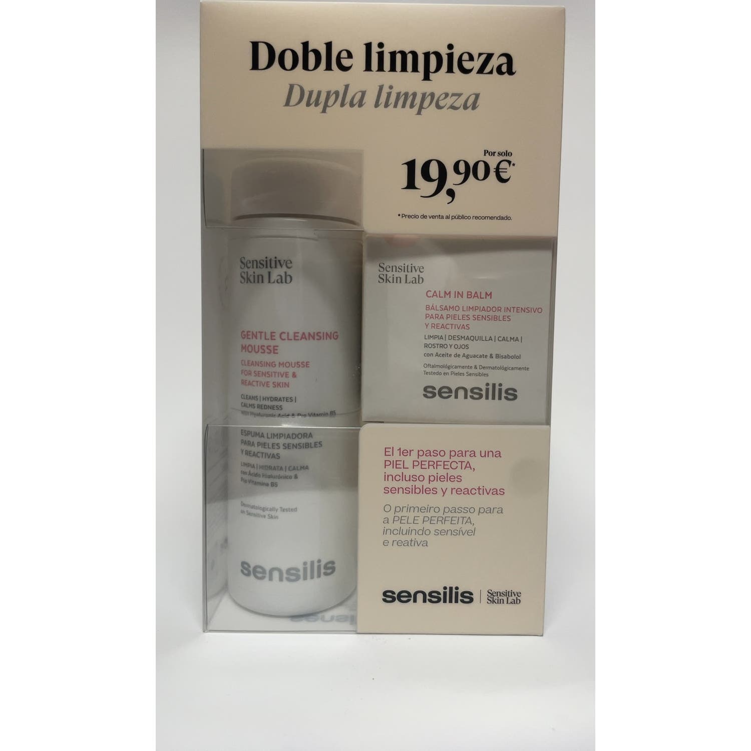 Sensilis Pack Doble Limpieza Mousse + Bálsamo