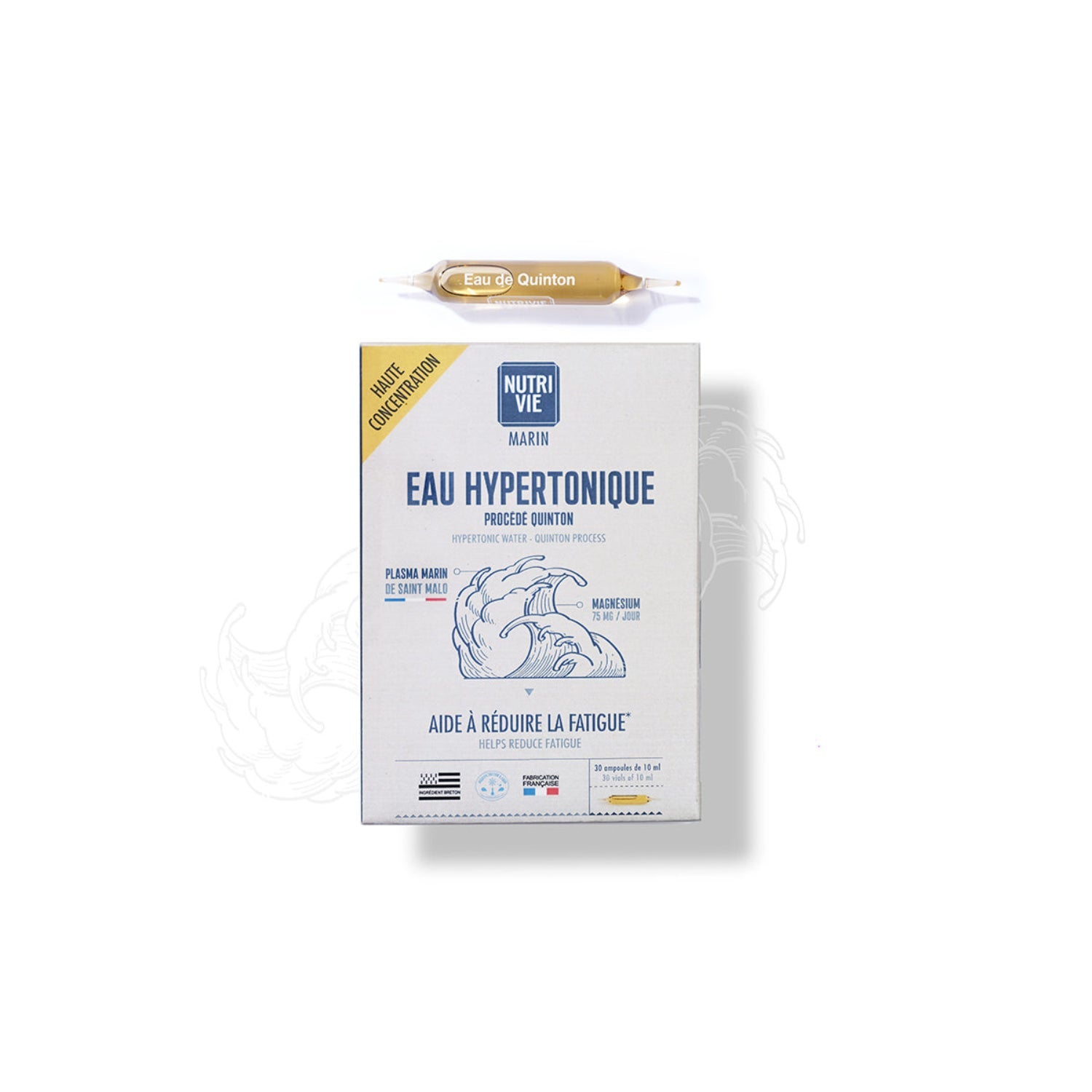 Nutrivie Ampoules Eau Hypertonique Procédé Quinton 30 Ampoules