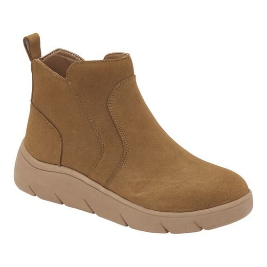 Scholl Bormio Suede Woman Camel Talla 41 1 Par