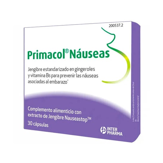 Primacol Naúseas 30caps
