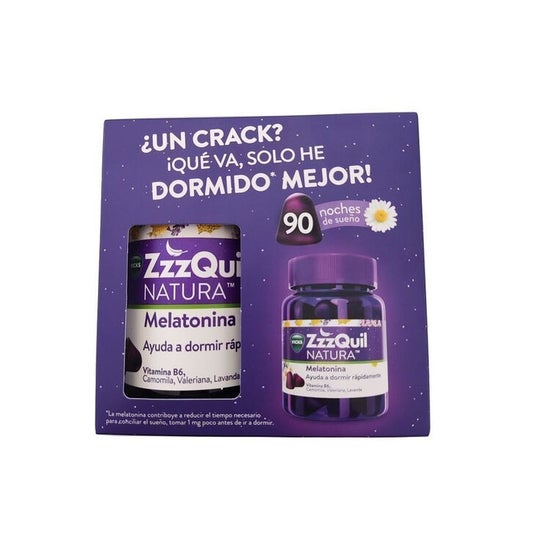 ZzzQuil Natura Pack 90 Noches de Sueño