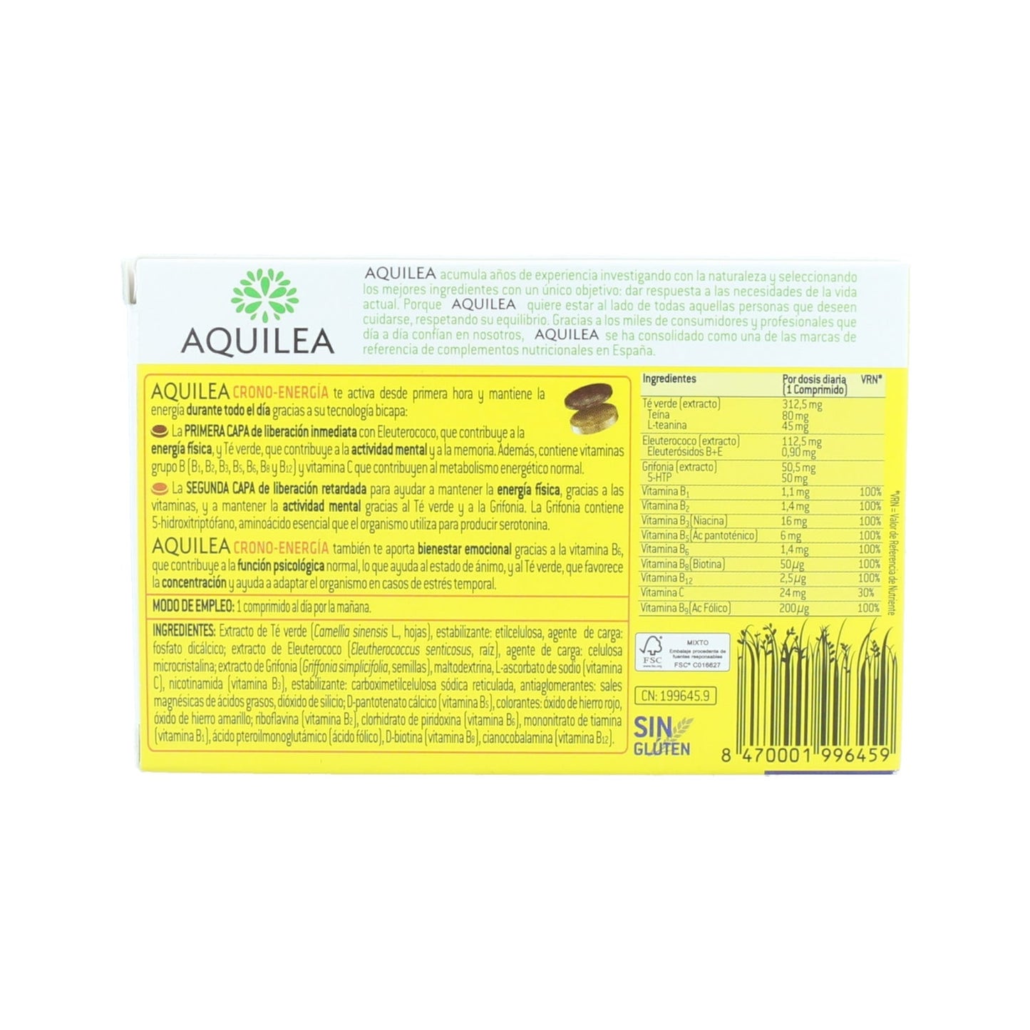 Aquilea Crono-Energía 30Comp