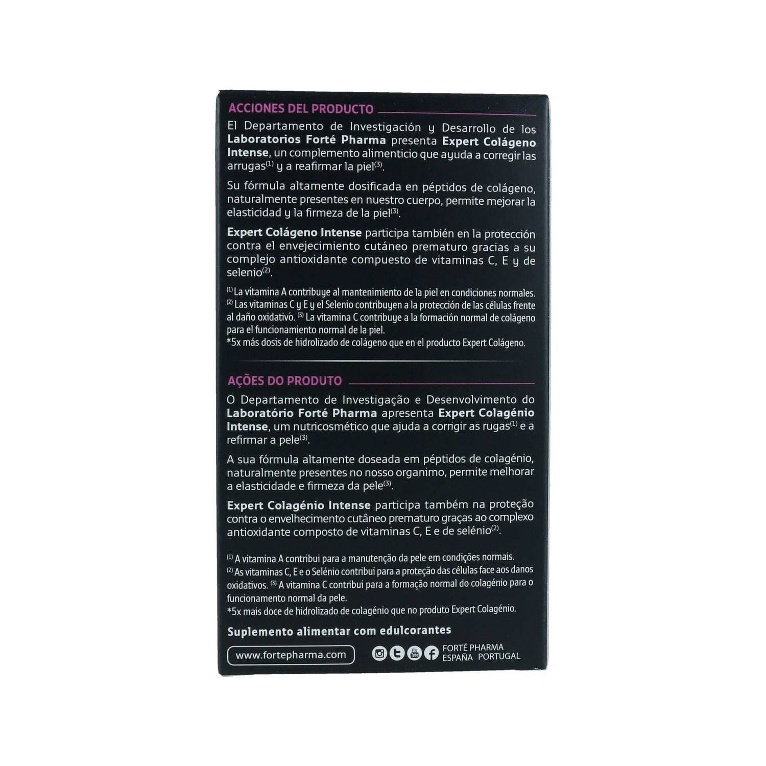 Forté Pharma Expert Colágeno Intense 14 Sticks