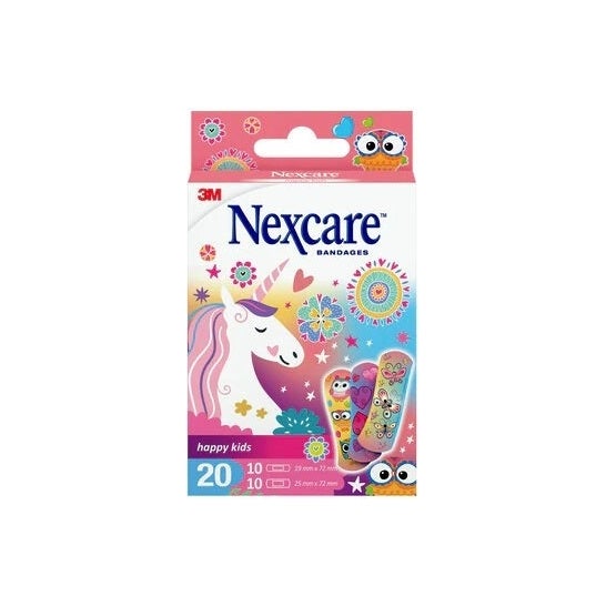 Nexcare Happy Kid Rose 20 uds