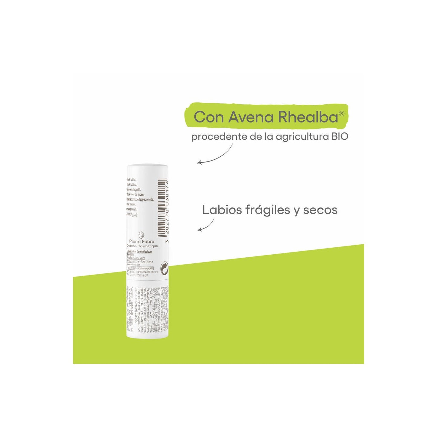 A-Derma Stick Labial Avena 4g