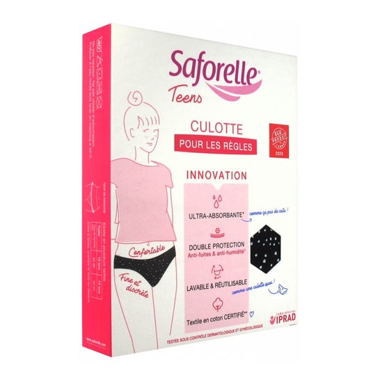 Saforelle Bragas menstruales adolescentes 14 años 1 unidad