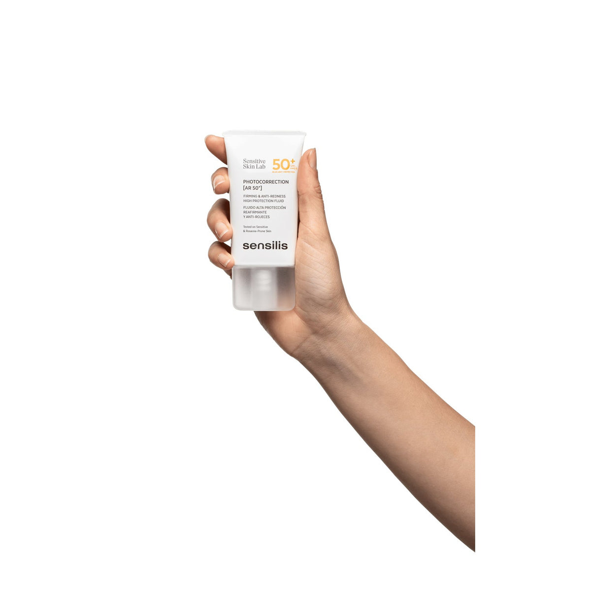 Sensilis Photocorrection [AR 50+] Fluido Reafirmante Anti-Rojeces SPF50+ 2x40 ml