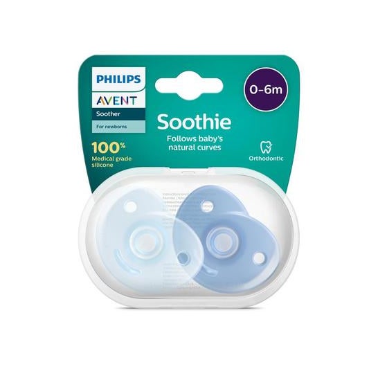 Avent Succette Soothie Coeur 0-3 Meses 2 uds