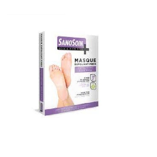 SanoSoin Mascarilla Exfoliante Piee 2uds
