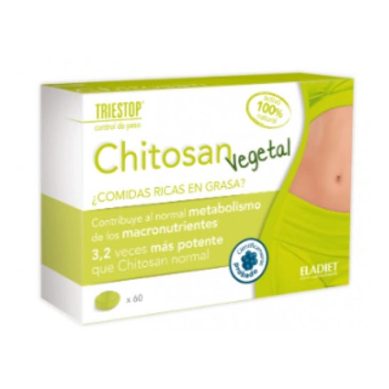 Triestop chitosán vegetal 60comp