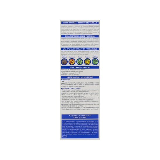 Phyto tinte color 1 negro 1 ud