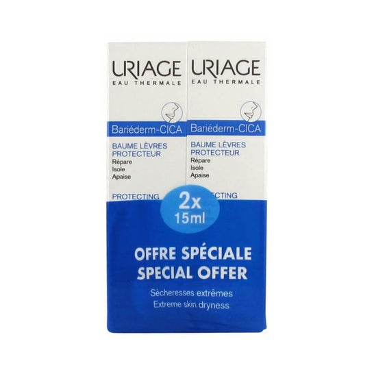 Uriage Bariéderm-Cica Bálsamo Labios Protector 2x15ml