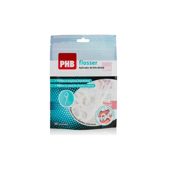 PHB Flosser Aplicador Hilo Dental 30uds