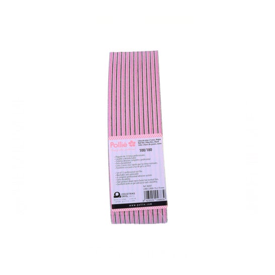 Eurostil Lima Negra Curva Acolchada 100 180 06001 12 uds