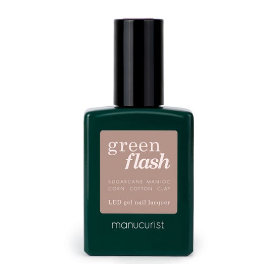 Manucurist Green Flash Esmalte Uñas Shell Beige 15 ml