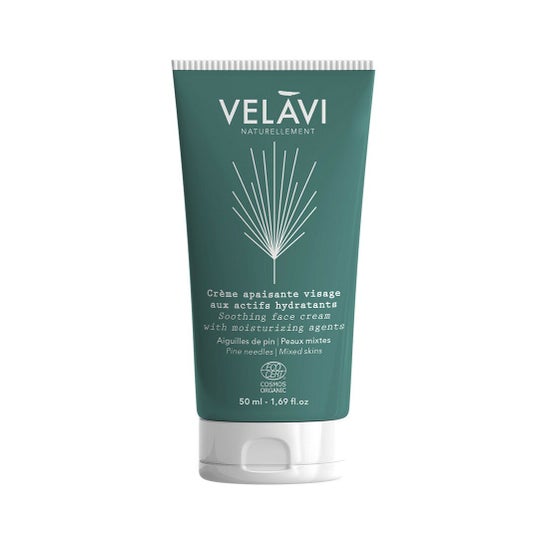 Velavi Crema Facial Calmante Agujas de Pino 50ml