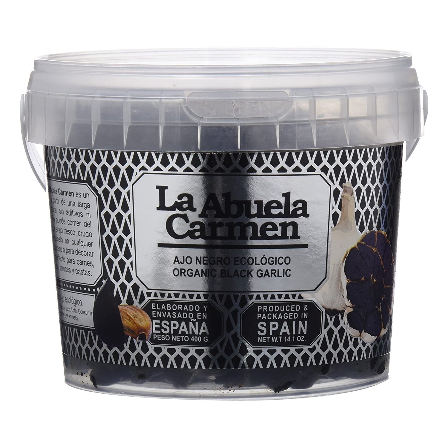 La Abuela Carmen Ajo Negro Ecológico 400g