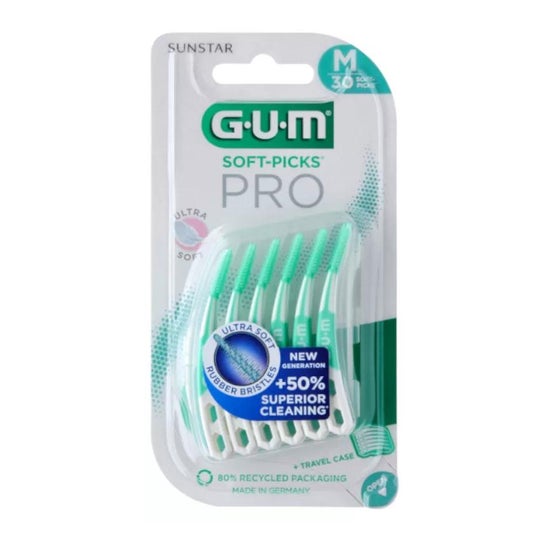 GUM Soft-Picks Pro Medium 30uds