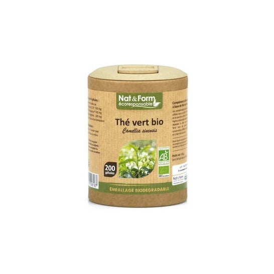 Nat&Form Bio Té Verde 200 caps