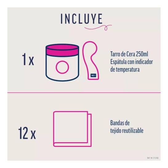 Veet Pure Kit Cera Depilatoria de Azúcar Cuerpo y Rostro