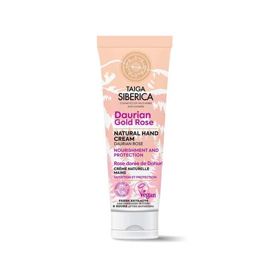 Natura Sibérica Taiga Crema Manos Nutricion y Proteccion 75 ml