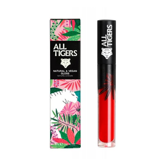 All Tigers Natural & Vegan Gloss 818 Rouge 8ml