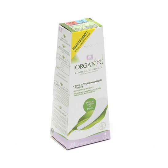 Organyc Salva Slips String Tanga 24uds