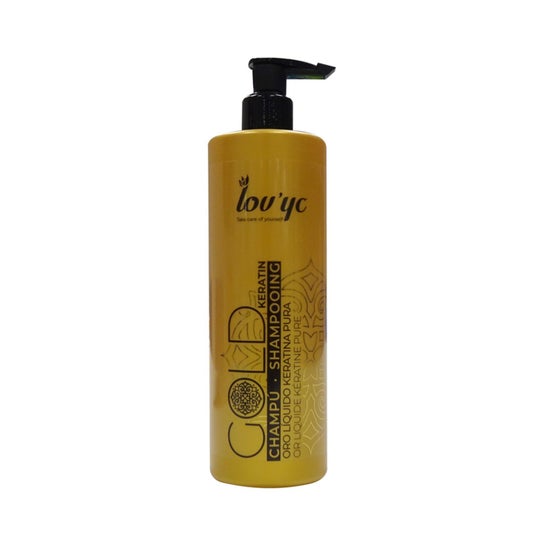 Lov'yc Gold Keratin Champú Cabello Seco 500 ml