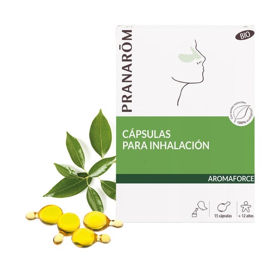 Pranarôm Aromaforce Cápsulas Para Inhalación BIO 15caps