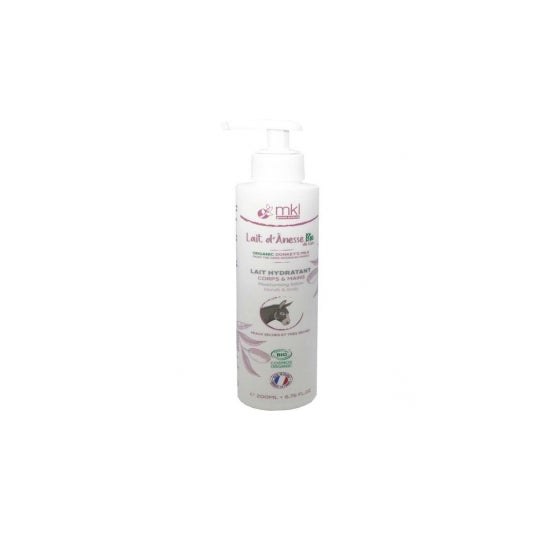 Mkl - Leche de Burra Hidratante Orgánica para el Cuerpo y las Manos 200 ml