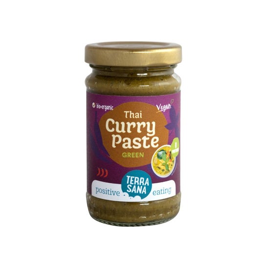 Terrasana Pasta de Curry Verde Tailandesa 120g