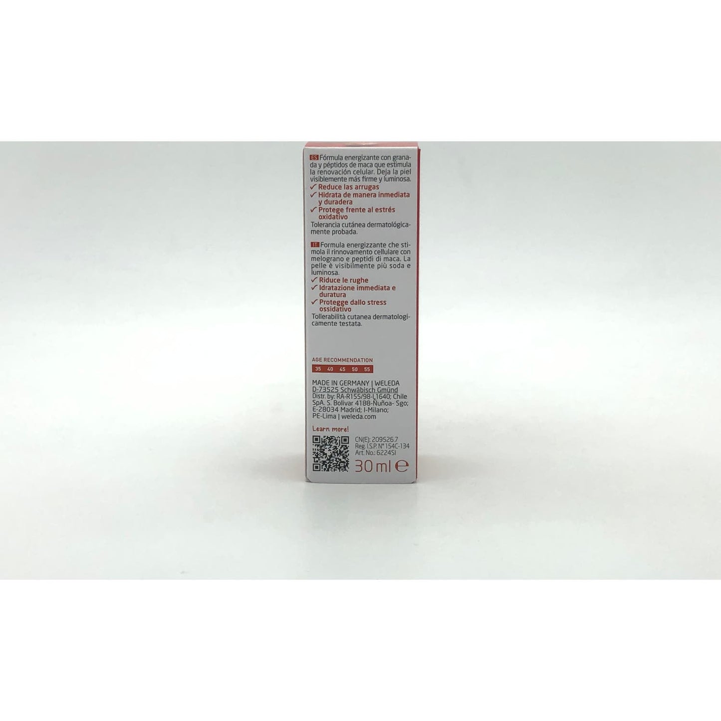 Weleda Sérum Reafirmante de Granada y Péptidos de Maca 30ml